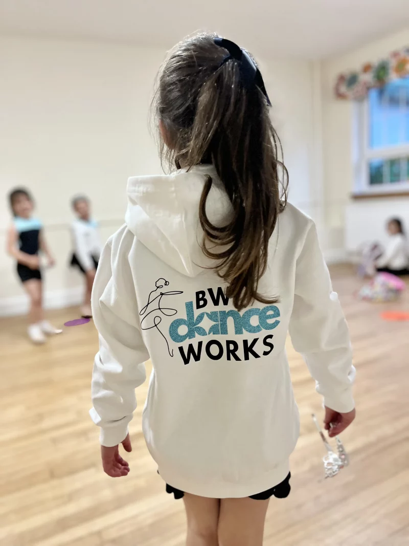 BW Danceworks kids hoodie