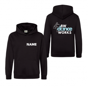 BW Dance Works Kids Hoodie - Black